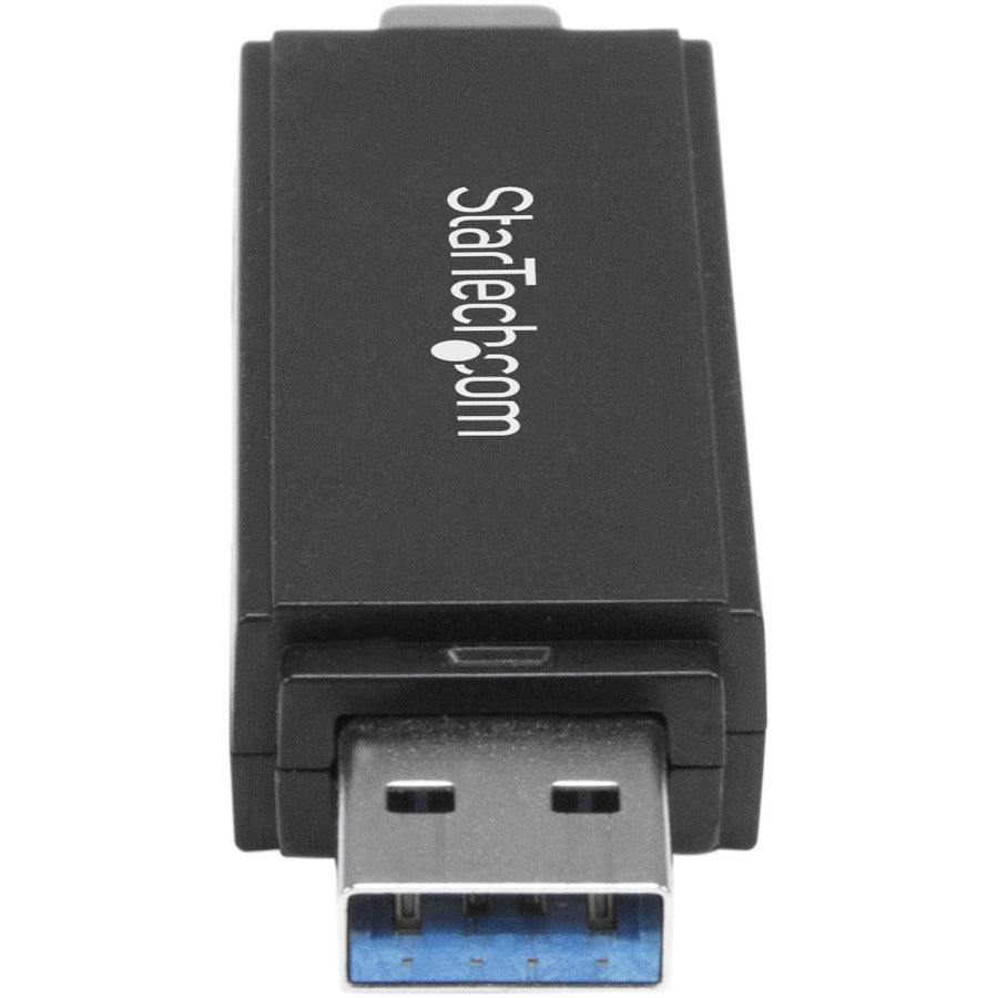 StarTech.com USB 3.0 Memory Card Reader for SD and microSD Cards - USB-C and USB-A - Portable USB SD and microSD Card Reader StarTech.com USB 3.0 Memory Card Reader for SD and microSD Cards - USB-C and USB-A - Portable USB SD and microSD Card Reader